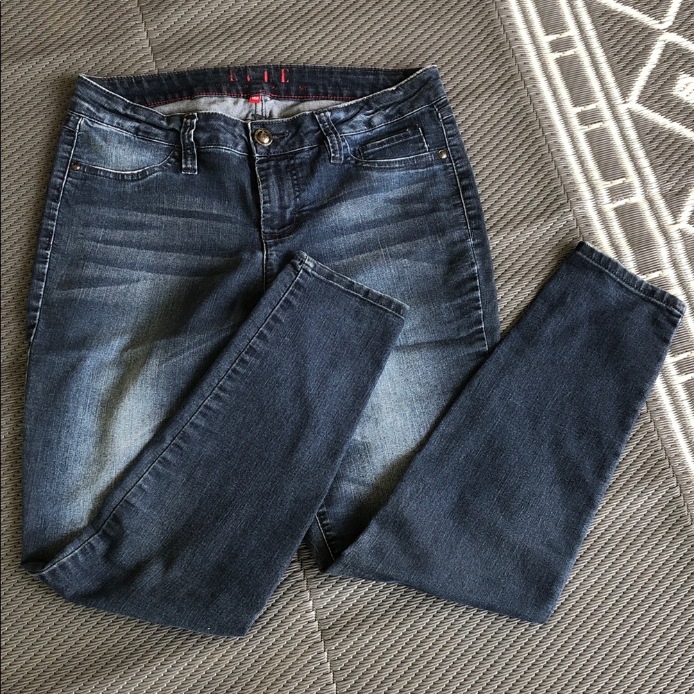 Elle Dark Wash Skinny Jeans
